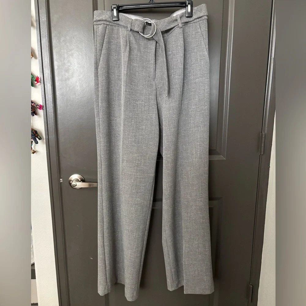 NWOT Express High Rise Wide Leg Dress Pants - Picture 2 of 6